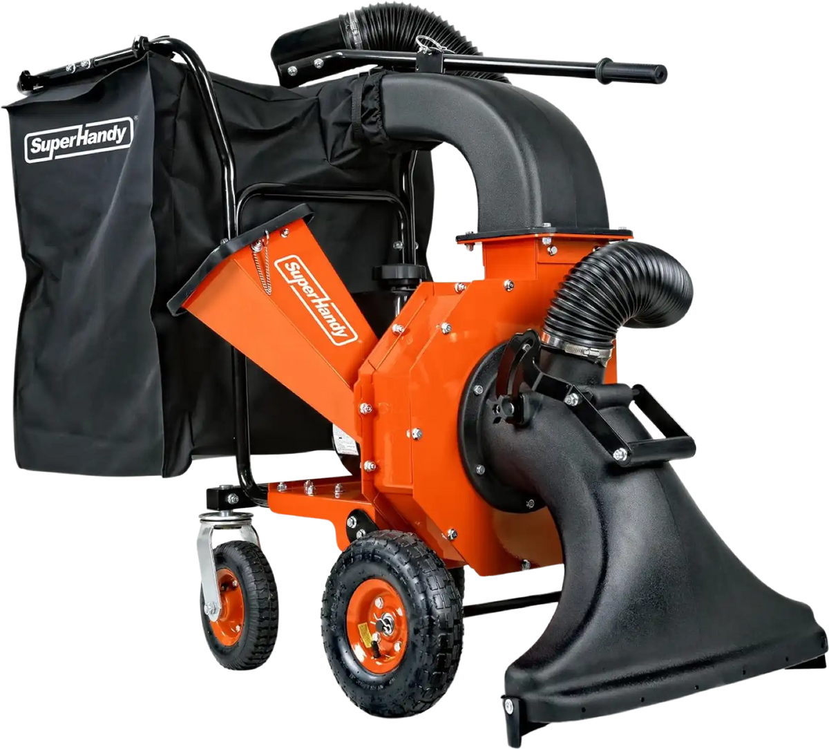 Super Handy GUO128 Leaf Vacuum and Wood Chipper Mulcher 2" Branches Gas 7HP 209cc New