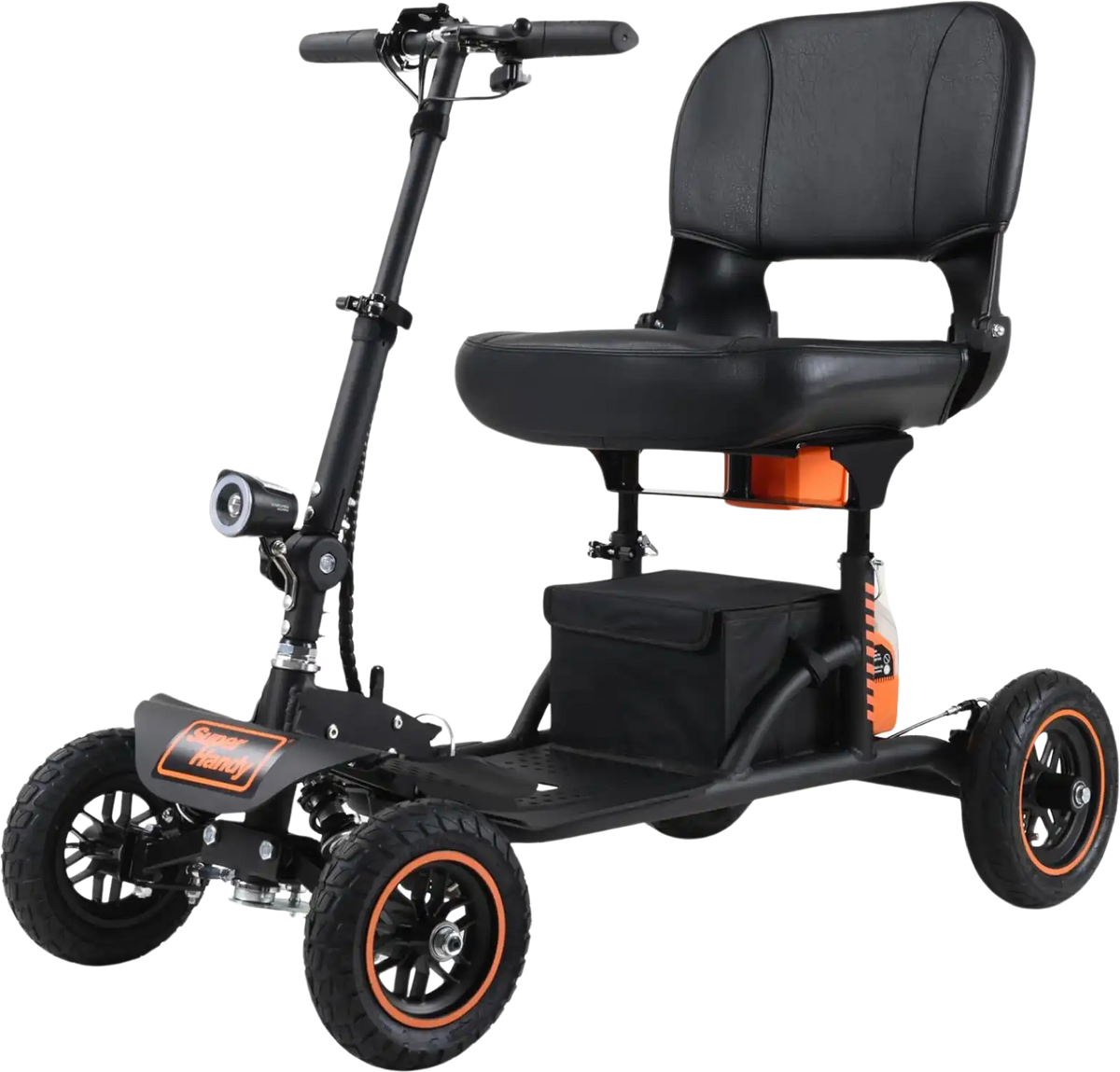 Super Handy GUT161 Explorer Electric Mobility Scooter Pro 48V 2Ah 500W 6.25 MPH Max Speed 12.5 Mile Range New