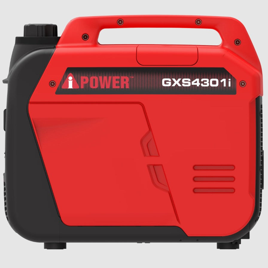 A-iPower GXS4301i 3450W/4300W Generator Gas Low THD Inverter CO Alert New