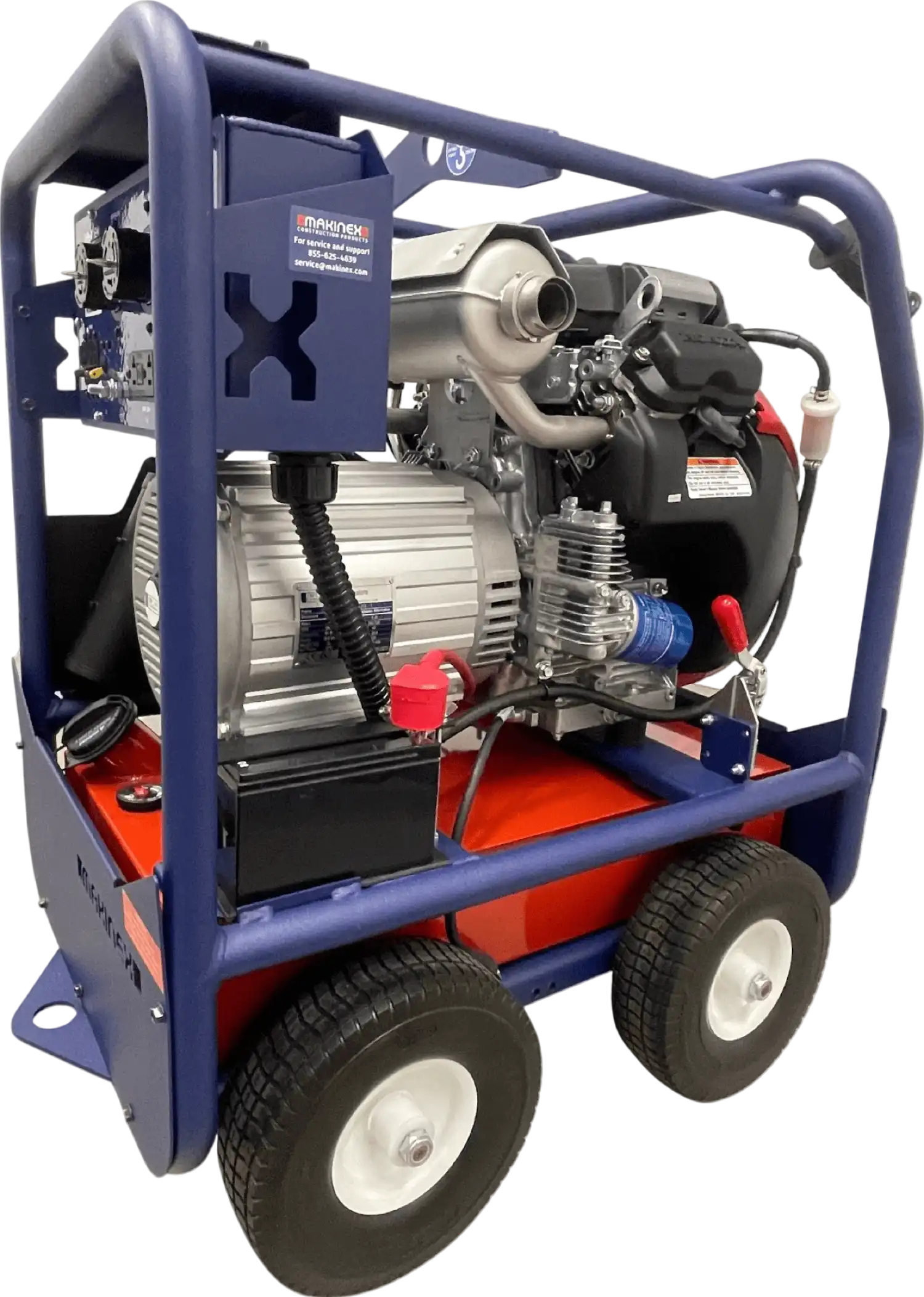 Makinex 15000W/16000W Generator 120/240V Dual Phase Gas Honda GX690 Engine Electric Start New