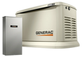 Generac 7291 Guardian 26kW Standby Generator WiFi w/ 200 Amp Automatic Transfer Switch Manufacturer RFB