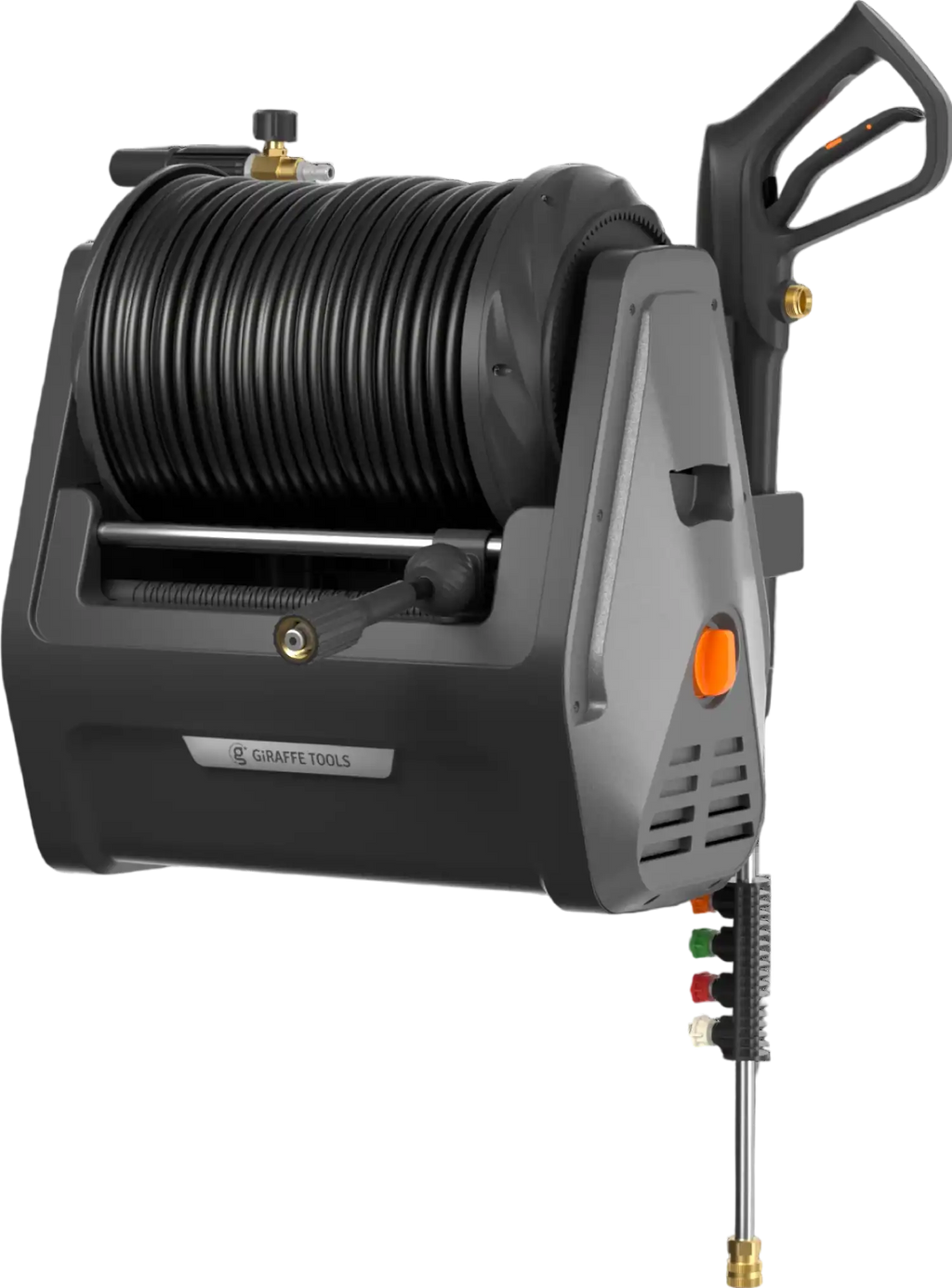 Giraffe Tools Grandfalls Retractable Pressure Washer Essential 2900 PSI 2.2 GPM New