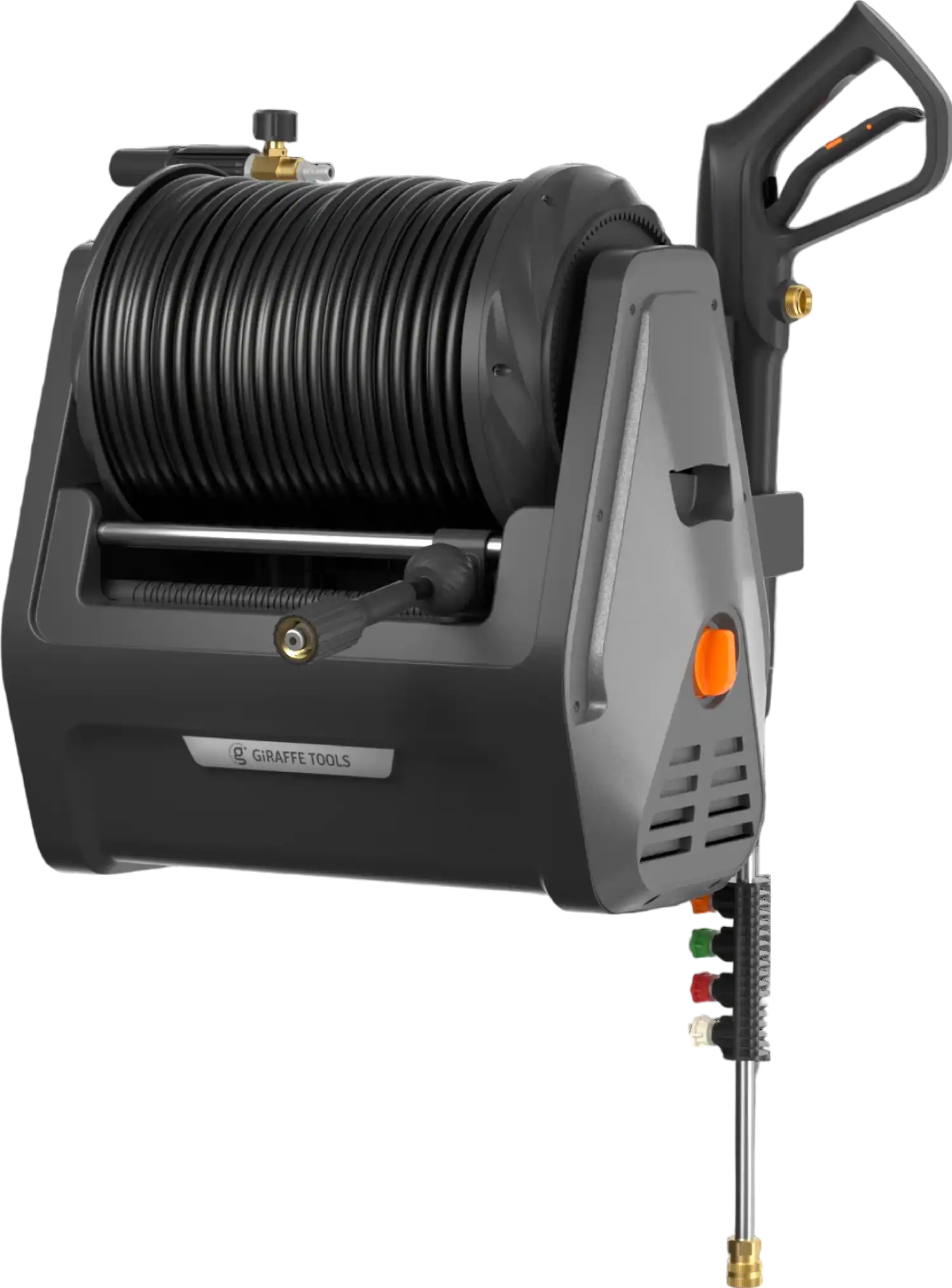 Giraffe Tools Grandfalls Retractable Pressure Washer Essential 2900 PSI 2.2 GPM New