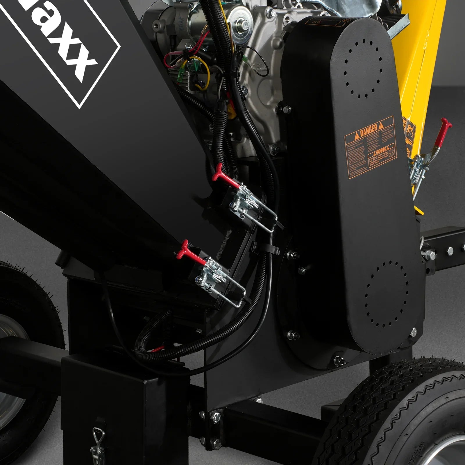 MechMaxx GS1500 Wood Chipper 5" Electric Start KOHLER 429cc Gasoline Engine Powered New