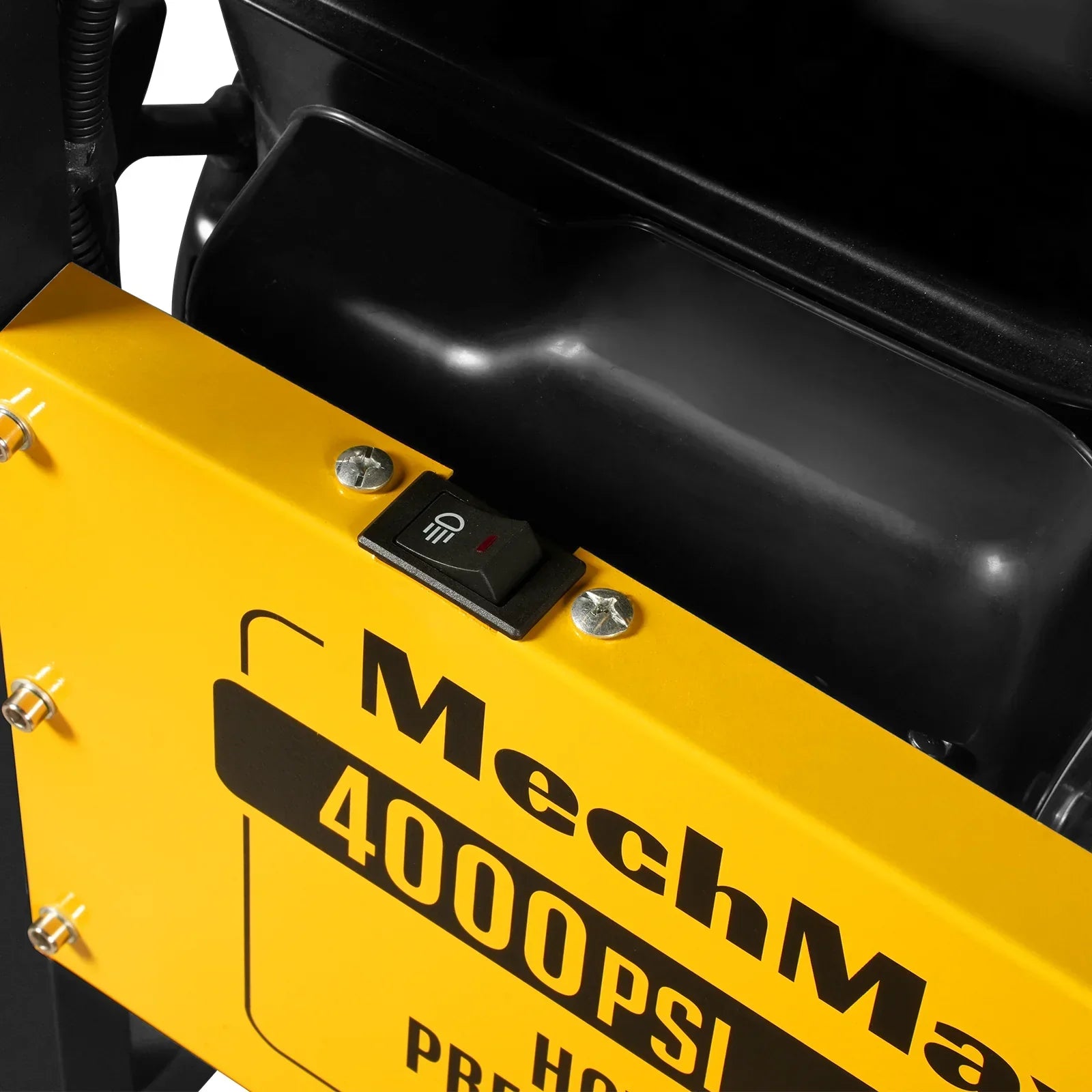 MechMaxx HPW40DBT Pressure Washer 4000 PSI 4 GPM Hot Water Skid Mounted w/ 245 Gal Tank ZONSEN Electric Start Engine New