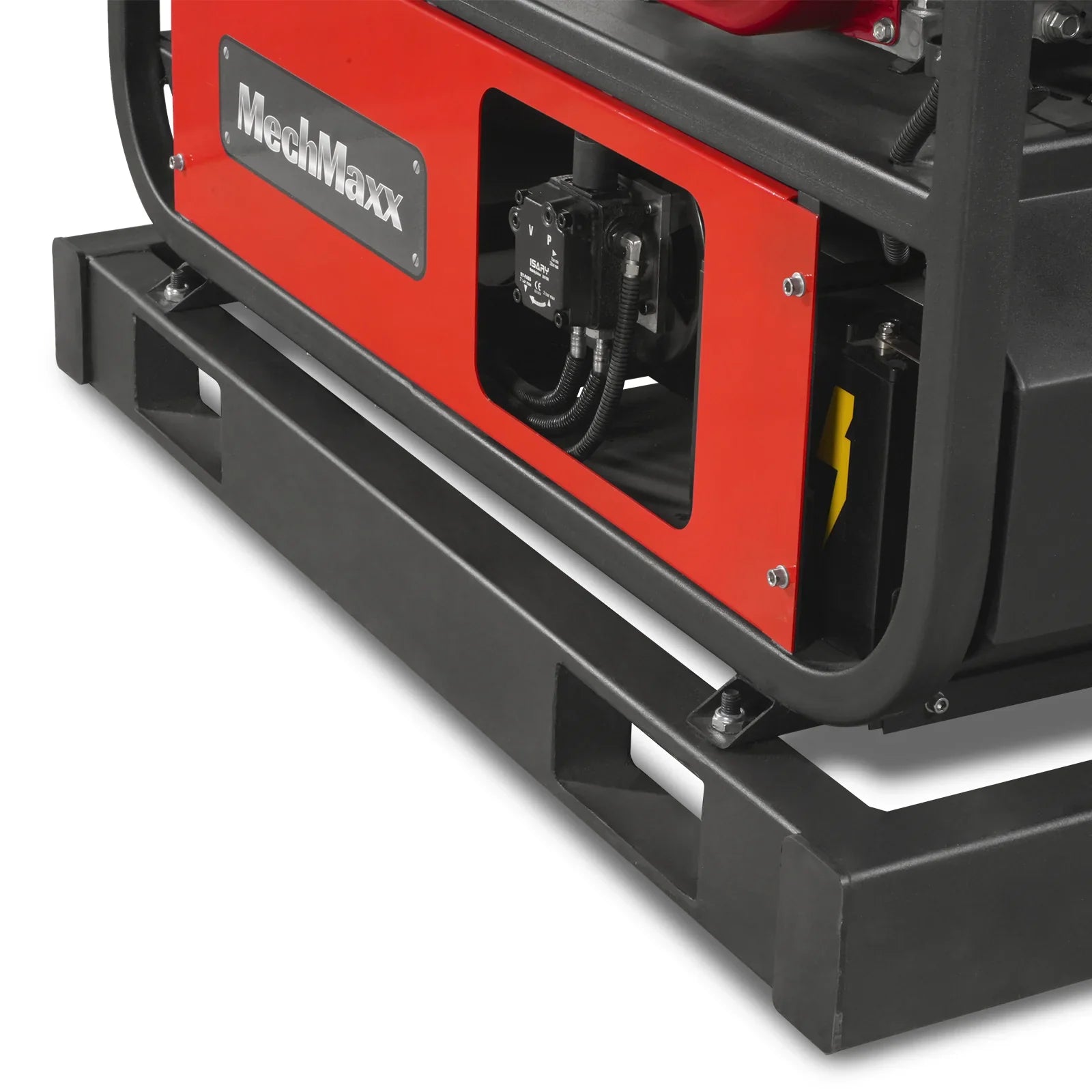 MechMaxx HPW40HBT Pressure Washer 4000 PSI 4 GPM Honda Electric Start Hot Water Skid Mounted w/ 245 Gal Tank New