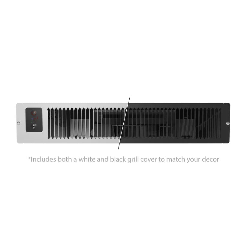Heat Storm Kick Space Heater 750W/1500W Electric In-Wall 5200 BTU 750 sq. ft. Remote Control & WiFi App New