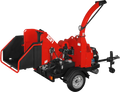 MechMaxx DCH7 Wood Chipper Honda GX690 22HP 688cc Twin Cylinder Gasoline Engine Powered 7" Hydraulic Feeding New