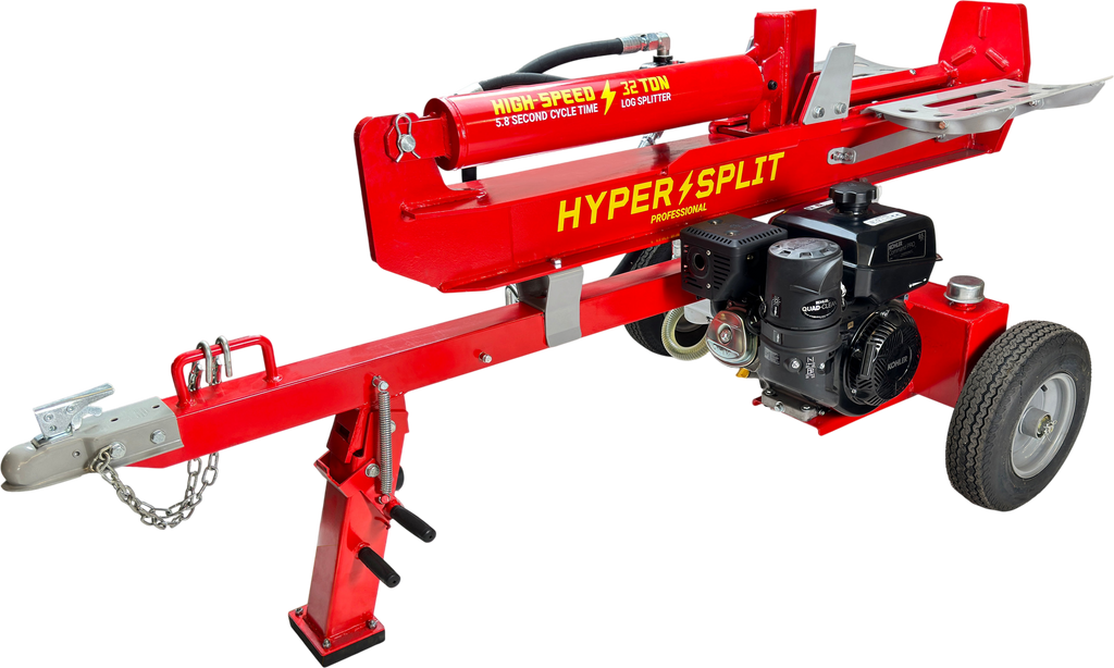 Hyper Split 33-137 Log Splitter 32 Ton Vertical/Horizontal with 9.5 HP Kohler CommandPro Engine New