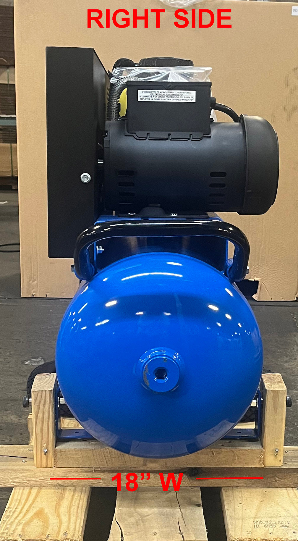 Eagle P5125H1 Air Compressor Portable 150 PSI 25 Gal. 18.5 CFM 5 HP Electric 220V New