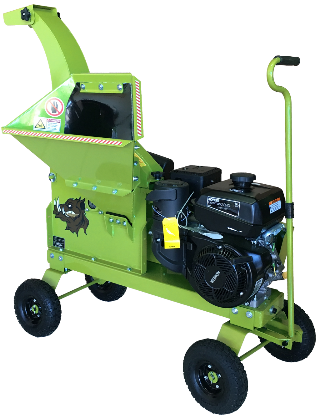 YARDBEAST 3514 429cc 14HP Kohler CH440 Engine 3.5" Wood Chipper Shredder New