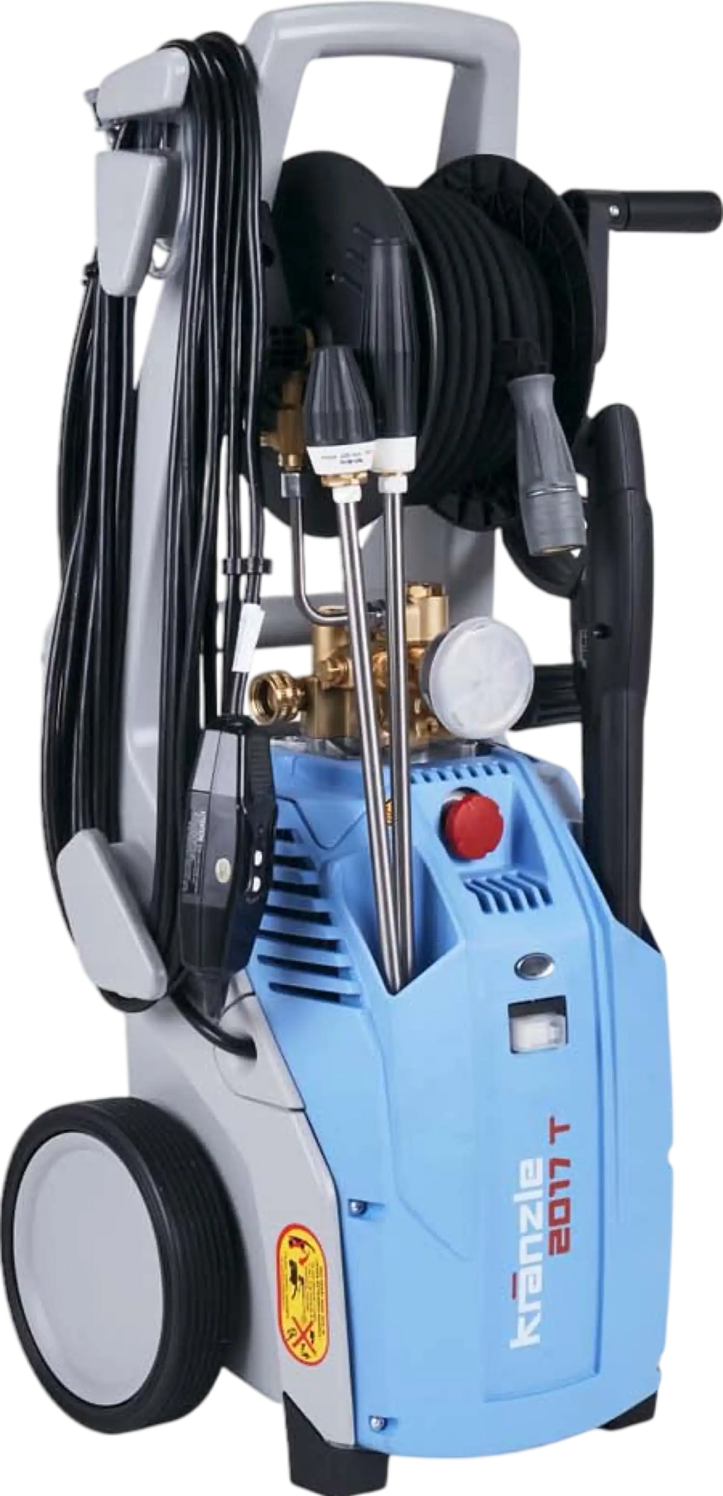 Kranzle K2017T Electric Pressure Washer with Hose Reel 1600 PSI 1.7 GPM 110V GFI New