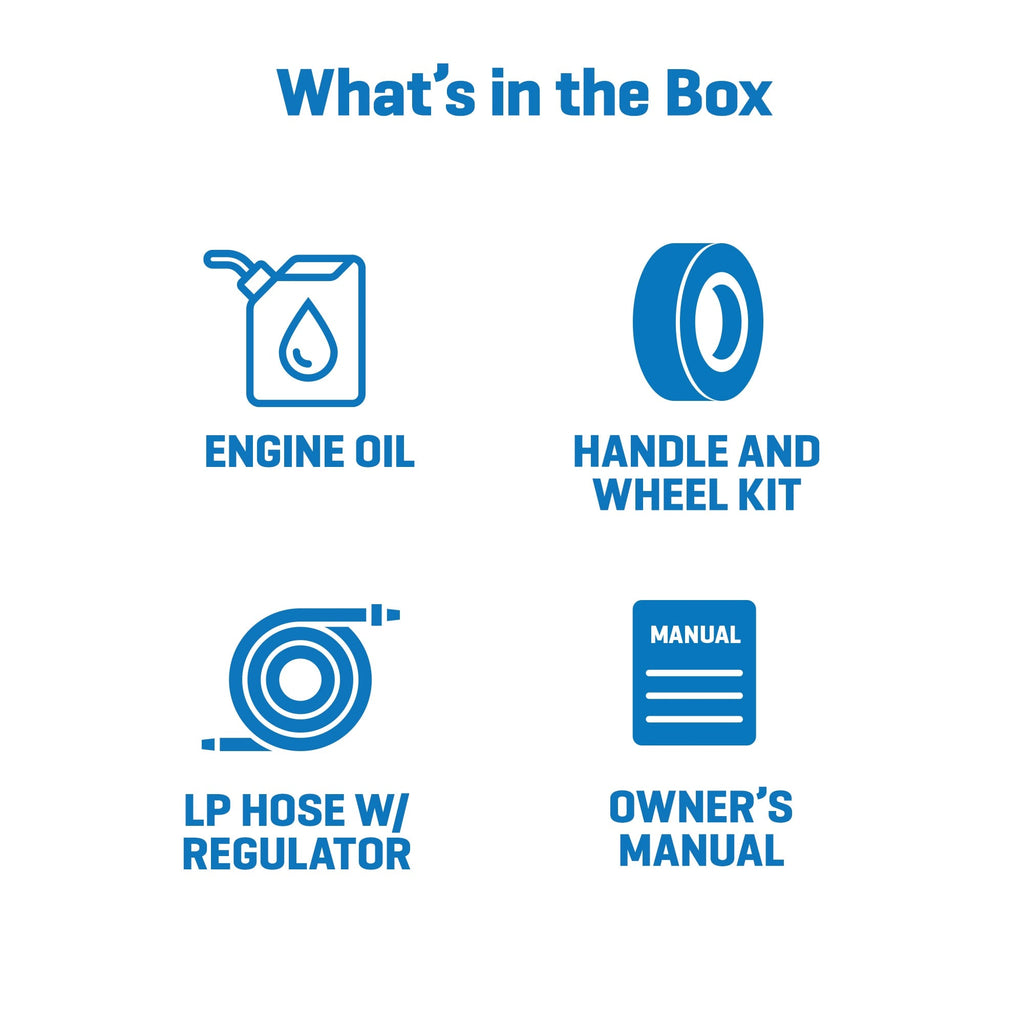 Kobalt KPG0100 5500W/6830W Generator Dual Fuel Gas Propane with CO Sense Manufacturer RFB