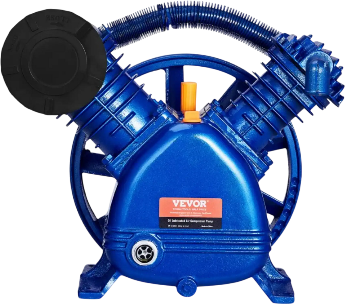 Vevor Twin-Cylinder Air Compressor Pump Head 5.5HP 5.75 CFM @ 90 PSI New