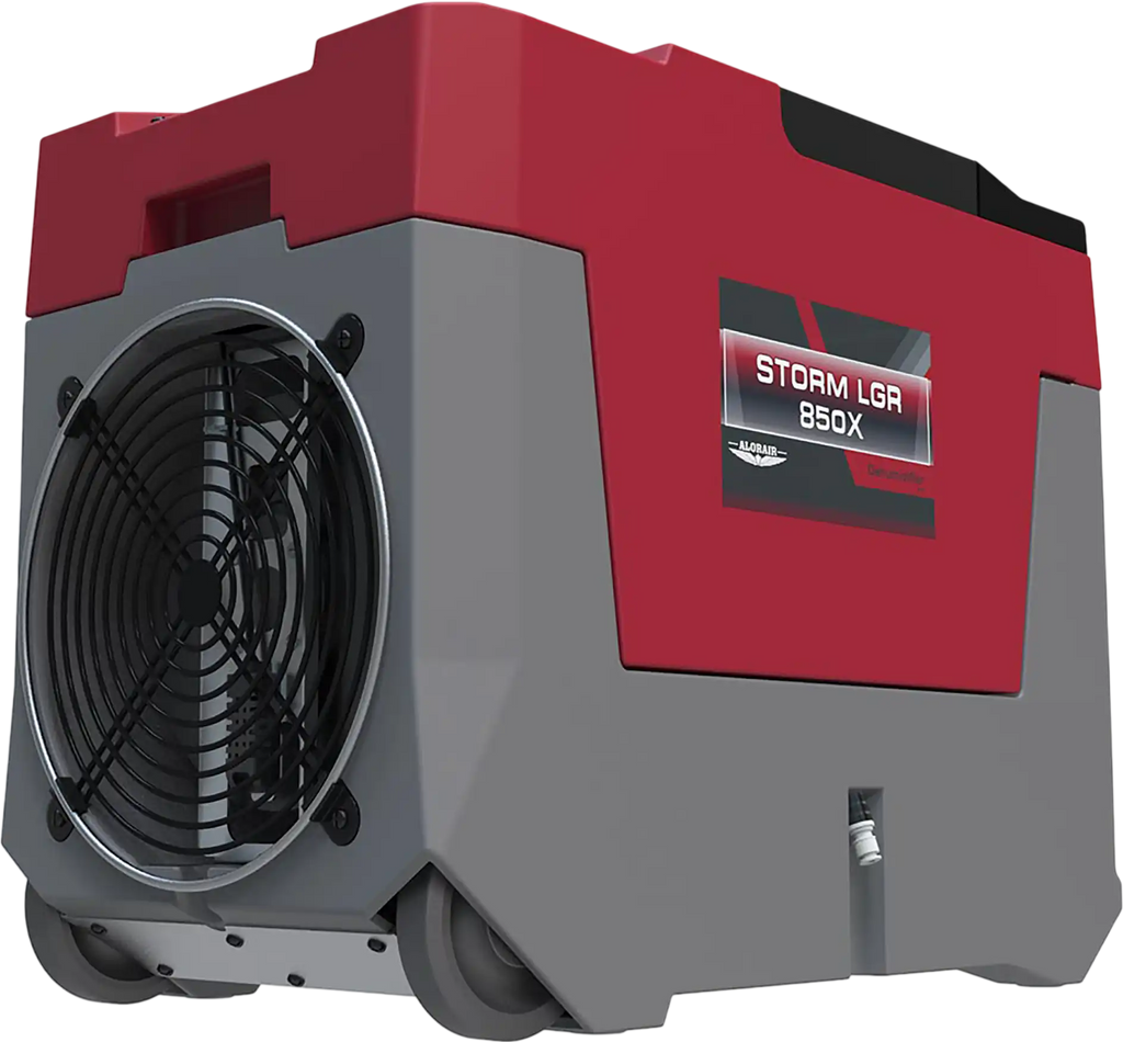 AlorAir LGR 850X Smart Wifi Basement/Garages Dehumidifier 85 Pints 180 PPD 2300 Sq. Ft. with Condensate Pump Red New