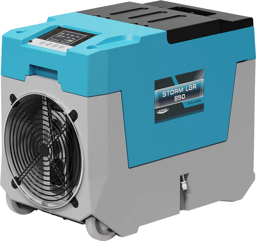 AlorAir LGR 850 Storm Industrial Commercial Dehumidifier 85 Pints 28 Gal. 2300 Sq. Ft. with Condensate Pump New