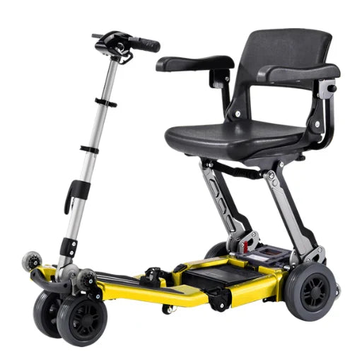 Freerider Luggie Elite Travel Scooter Foldable 4 MPH 15 Mile Range Lithium Battery New