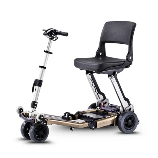 Freerider Luggie Standard Travel Scooter Foldable 4 MPH 15 Mile Range Lithium Battery New