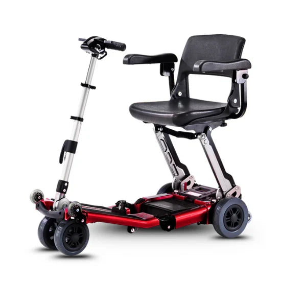 Freerider Luggie Elite Travel Scooter Foldable 4 MPH 15 Mile Range Lithium Battery New