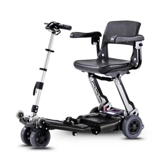 Freerider Luggie Elite Travel Scooter Foldable 4 MPH 15 Mile Range Lithium Battery New