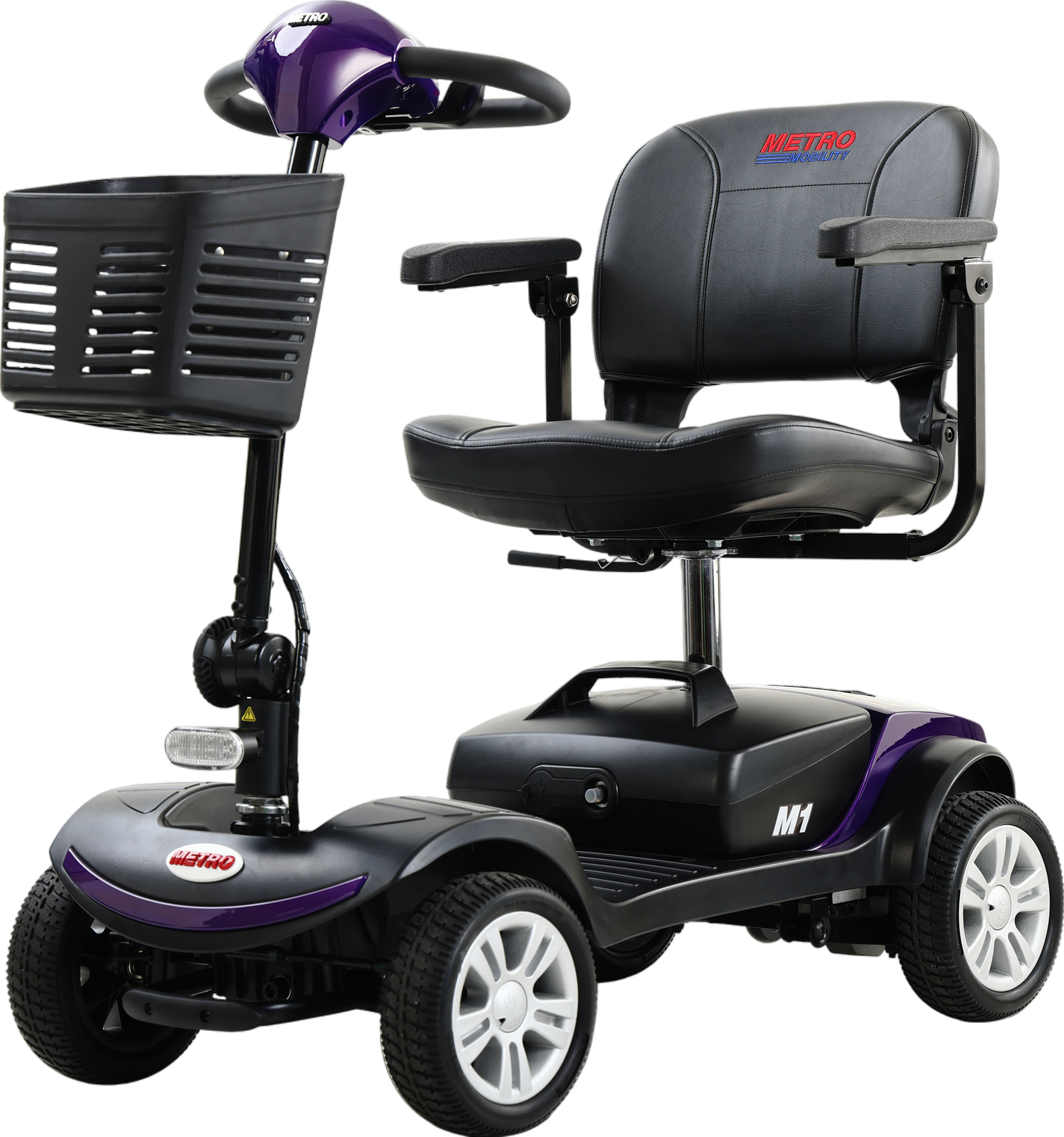 Metro Mobility M1 Mobility Scooter 4 Wheel Electric 24V 12Ah 300W 4.97 MPH 10 Mile Range Manufacturer RFB
