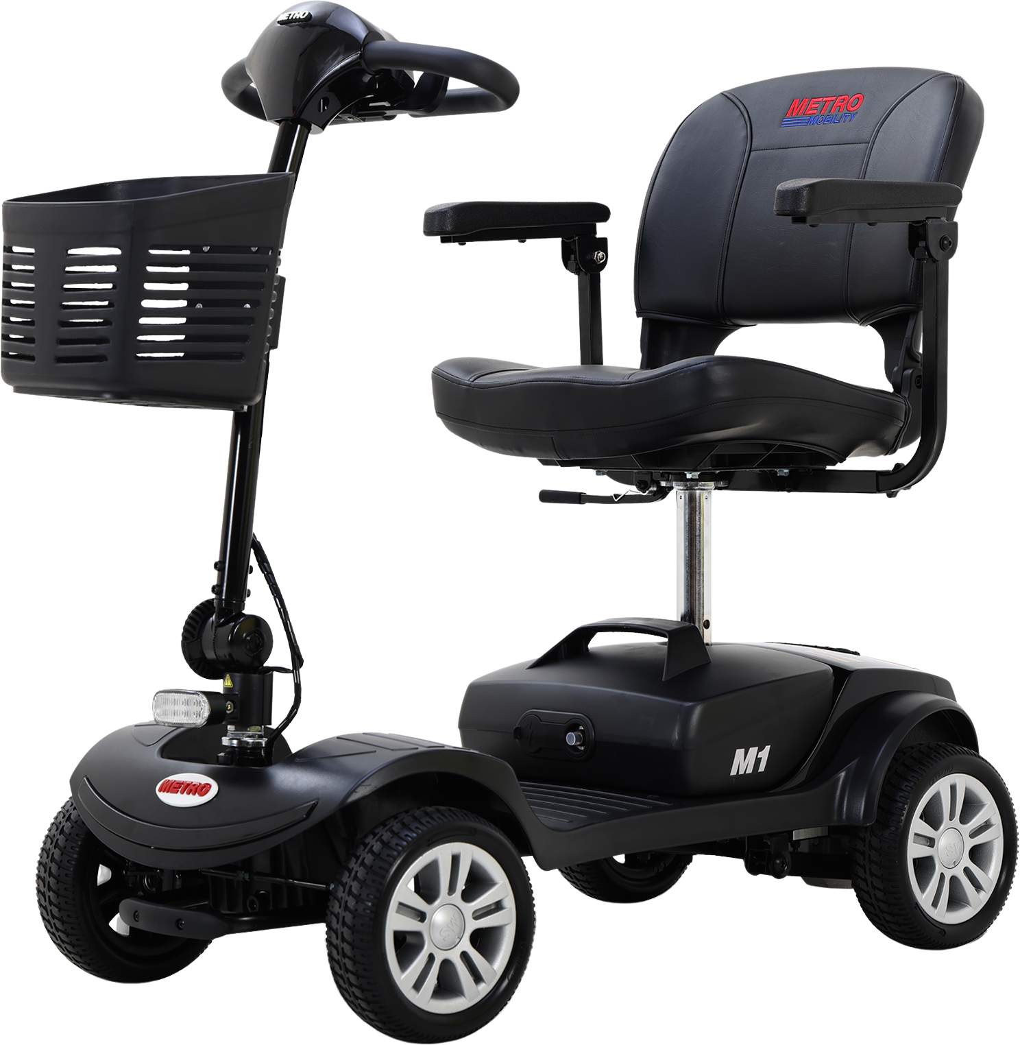 Metro Mobility M1 Mobility Scooter 4 Wheel Electric 24V 12Ah 300W 4.97 MPH 10 Mile Range Manufacturer RFB