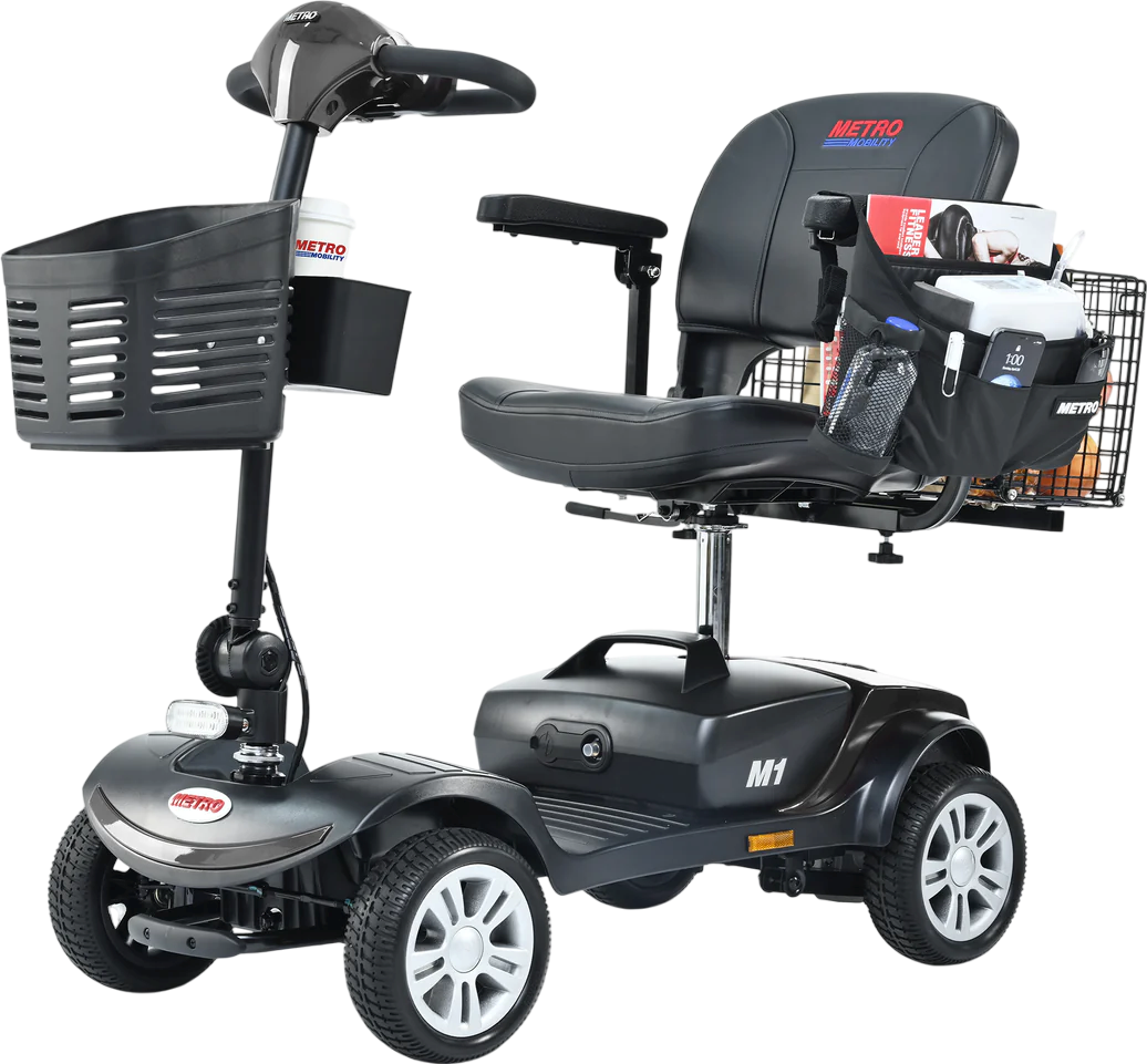 Metro Mobility M1 Mobility Scooter 4 Wheel Electric 24V 12Ah 300W 4.97 MPH 10 Mile Range New
