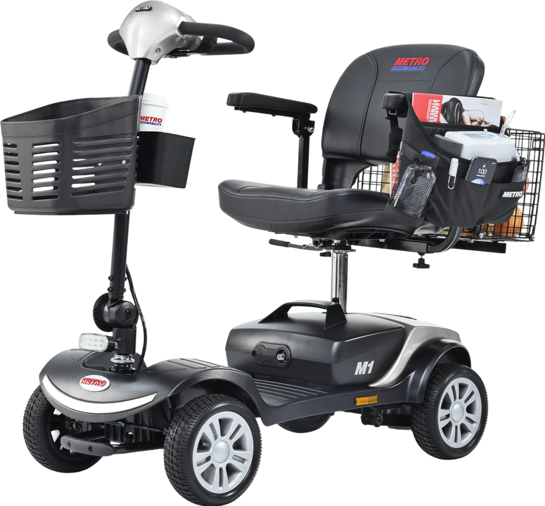 Metro Mobility M1 Mobility Scooter 4 Wheel Electric 24V 12Ah 300W 4.97 MPH 10 Mile Range New