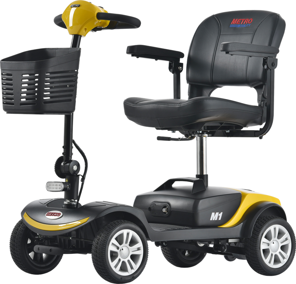 Metro Mobility M1 Mobility Scooter 4 Wheel Electric 24V 12Ah 300W 4.97 MPH 10 Mile Range Manufacturer RFB