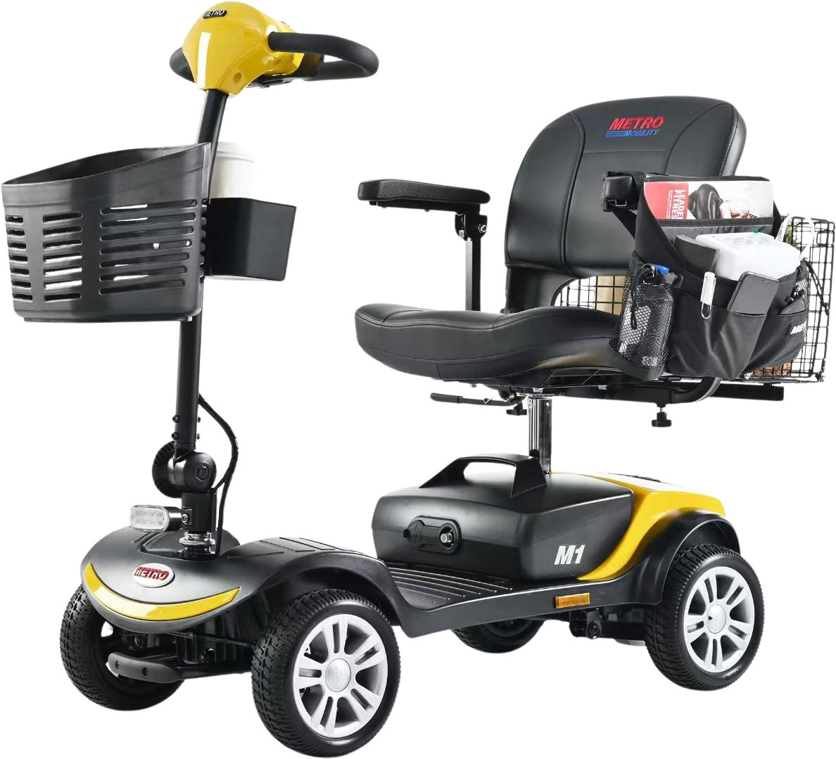 Metro Mobility M1 Mobility Scooter 4 Wheel Electric 24V 12Ah 300W 4.97 MPH 10 Mile Range New