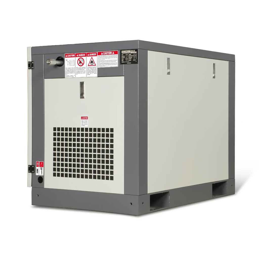 MechMaxx M10AC230 Air Compressor 10HP Rotary Screw 32 CFM 116 PSI 230V 3-Phase Industrial-Grade New