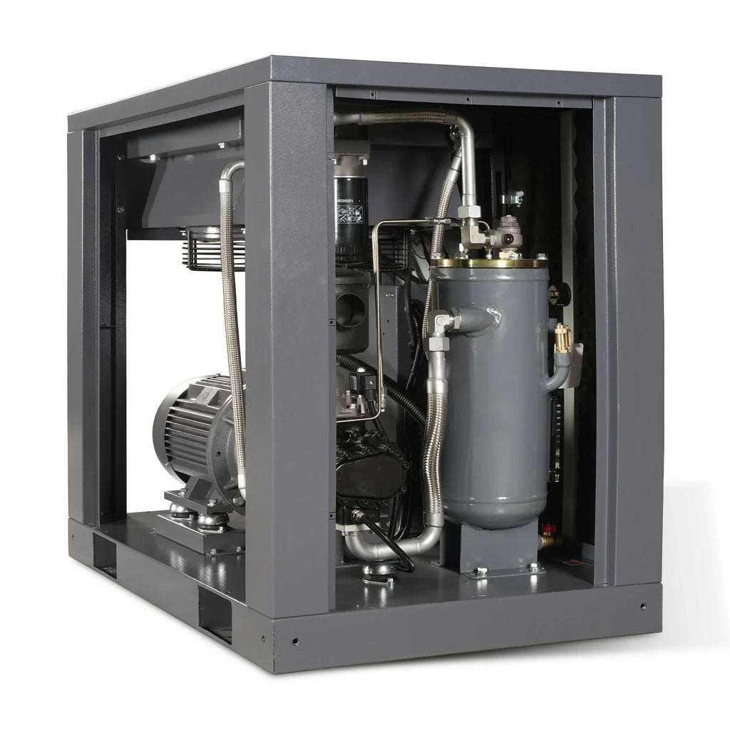 MechMaxx M20AC460 Air Compressor 20HP Rotary Screw 78 CFM 116 PSI 460V 3-Phase Industrial-Grade New