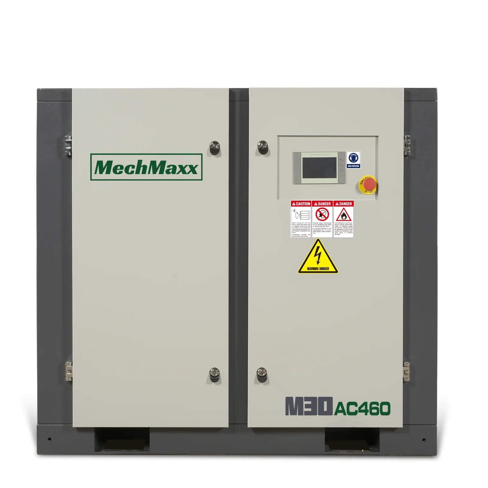 MechMaxx M30AC460 Air Compressor 30HP Rotary Screw 106 CFM 116 PSI 460V 3-Phase Industrial-Grade New