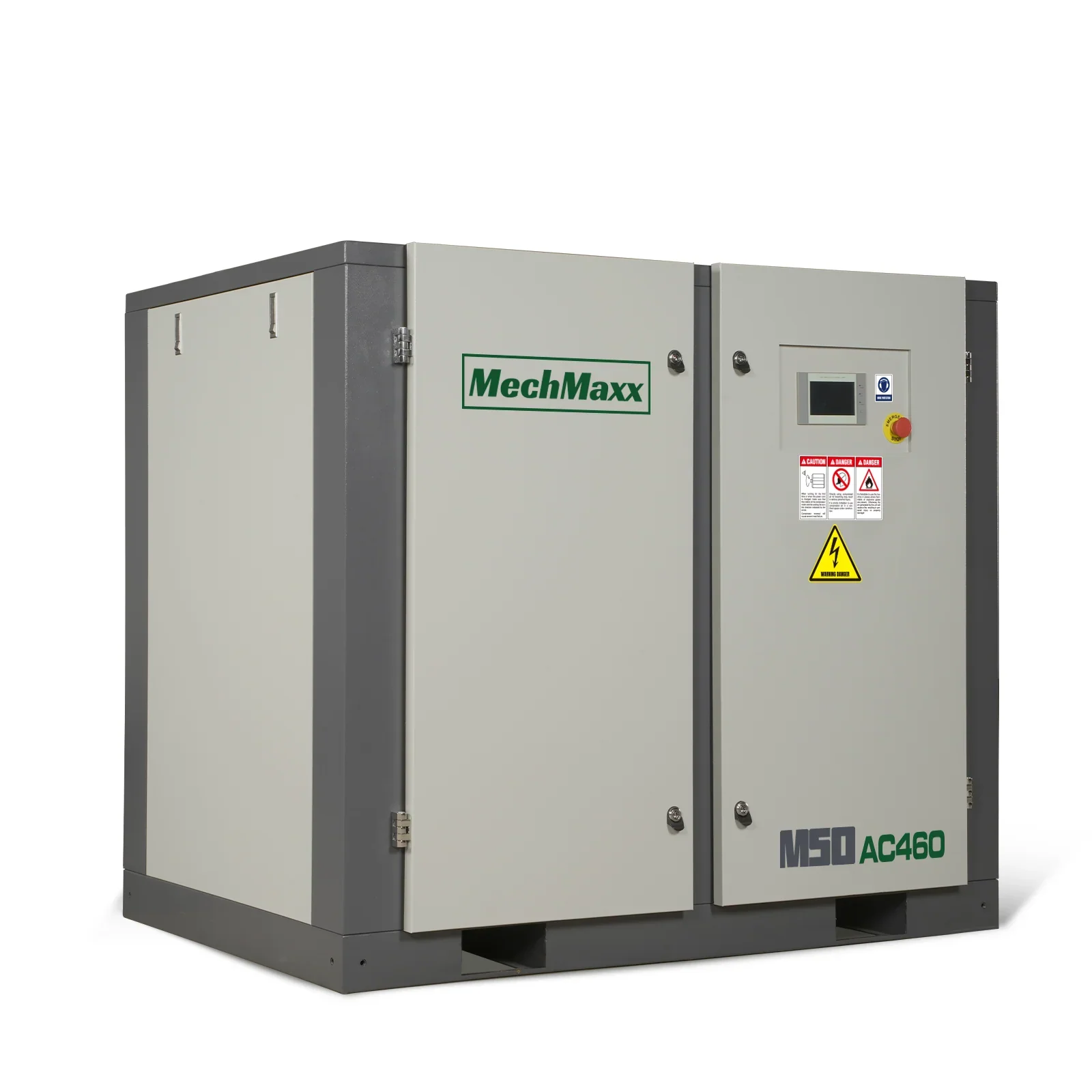 MechMaxx M50AC460 Air Compressor 50HP Rotary Screw 220 CFM 116 PSI 460V 3-Phase Industrial-Grade New