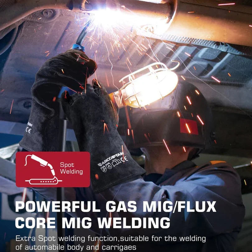 Arccaptain MIG200 MIG Welder 6-in-1 Multi Process Machine Dual Voltage 110/220V New