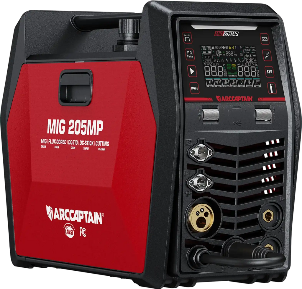 Arccaptain MIG205MP MIG Welder Plasma Cutter Combo with App Control 120V/240V New