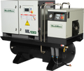 MechMaxx ML10 Air Compressor 10HP Rotary Screw with Dryer 66-Gal ASME Tank 32 CFM 116 PSI 230V 3-Phase Industrial Grade New