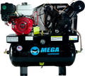 Mega Compressor MP-13030GTU Air Compressor Truck Mount 30 Gallon 13 HP 175 PSI Honda Engine Gas New