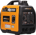 Maxpeedingrods MXR3500-CA Inverter Generator 3000W/3500W Low THD Parallel and RV Ready with CO Alert Gas New Canada Only