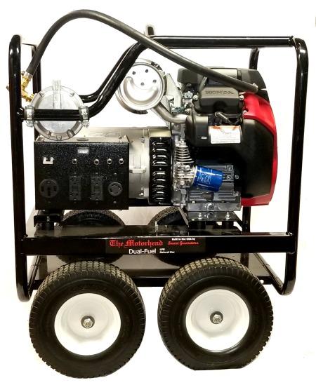 Smart Generators SG13001 The Motorhead 13000W/23000W Generator 50A Dual Fuel Natural Gas NG/LP Propane Honda GX630 Engine New
