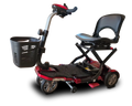 EV Rider Transport Plus Folding Scooter Burgundy Open Box