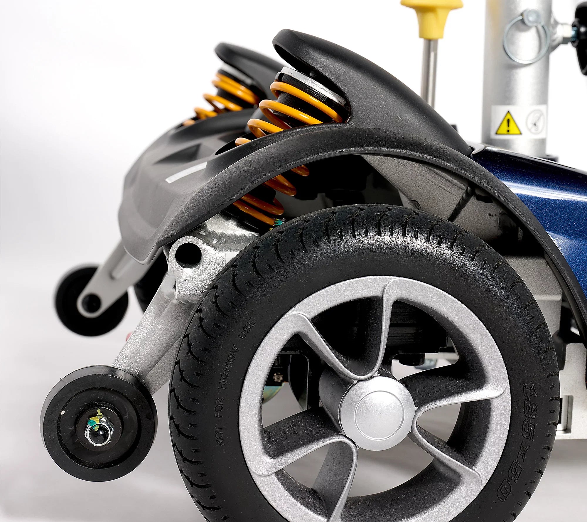 EV Rider Nomad Mobility Scooter 4 Wheel 260 lbs. Capacity 24V 10.3Ah Li-Ion Battery 4 MPH 10 Miles T4SU New