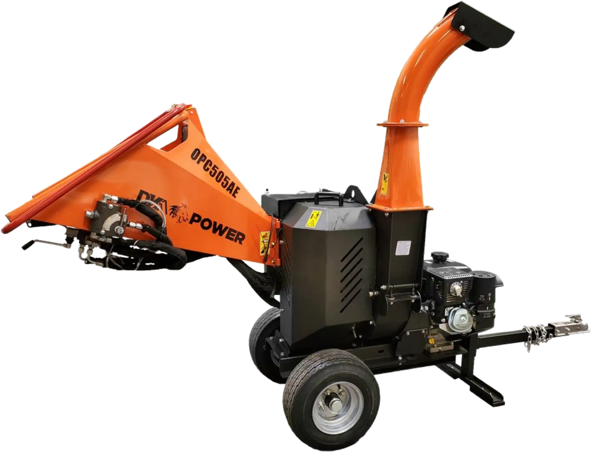 DK2 OPC505AE 429cc 14HP Kohler CH440 engine 5" Auto-Feeding Electric Start Disk Chipper Shredder New