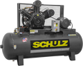 Schulz V-Series Air Compressor 10 HP 120 gal. 2-Stage 460V 3-Phase Horizontal 10120HW40X-3 New