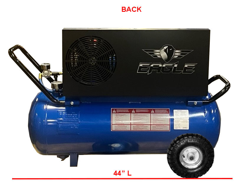 Eagle Air Compressor Portable 150 PSI 25 Gal. 12.5 CFM 5.5 HP Honda GX160 P55G25H1 New