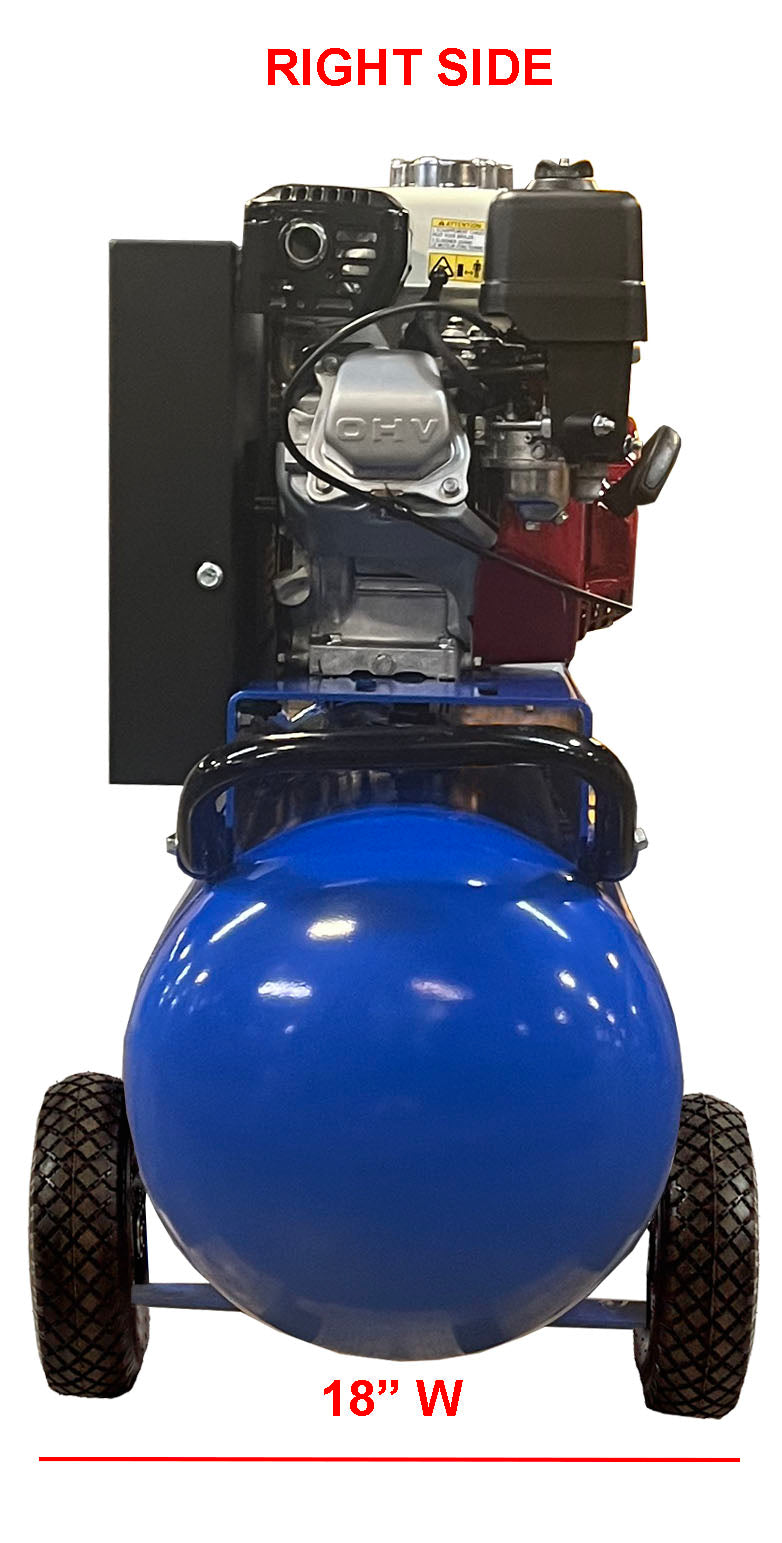 Eagle Air Compressor Portable 150 PSI 25 Gal. 12.5 CFM 5.5 HP Honda GX160 P55G25H1 New