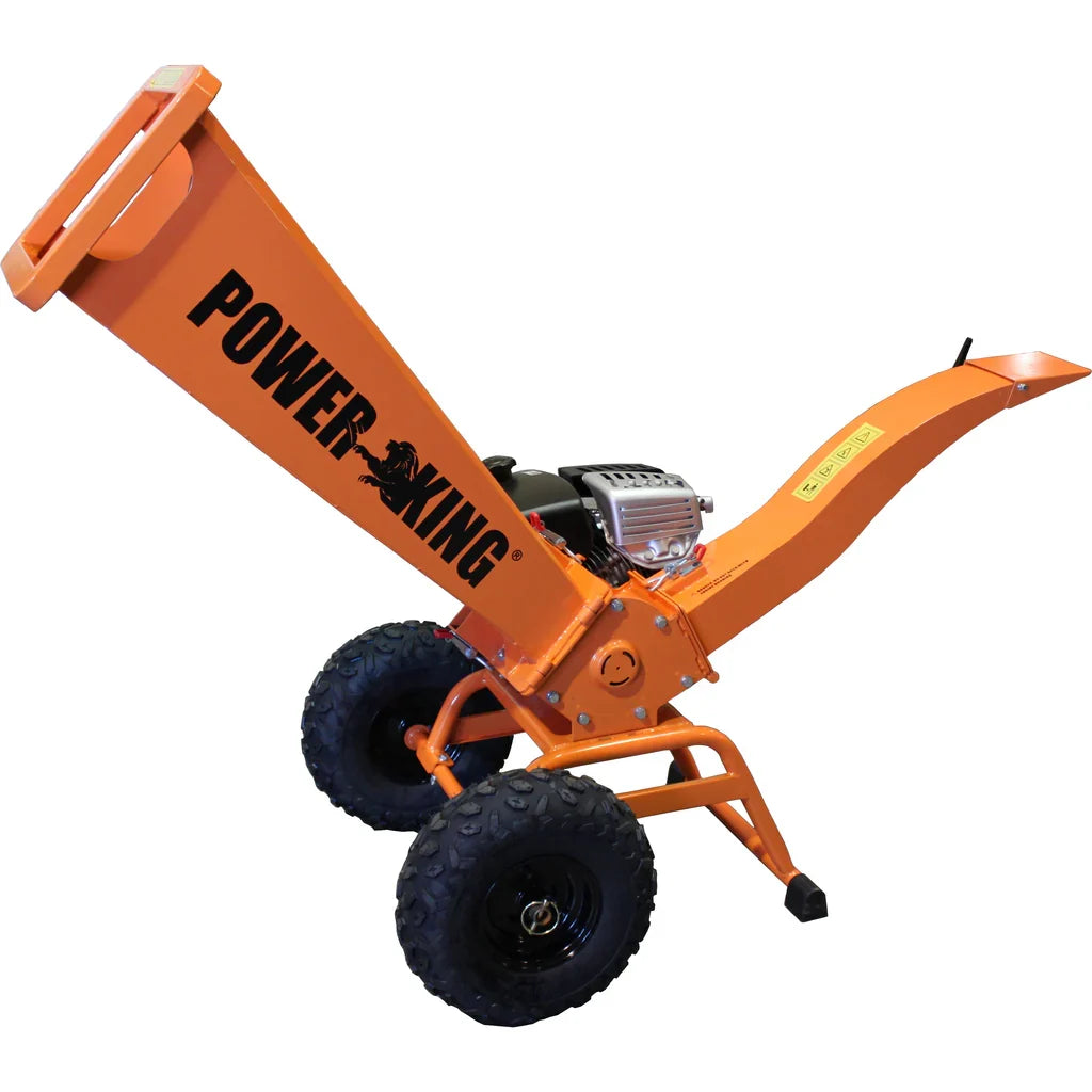 Power King Chipper Shredder 2.8" Residential Direct Drive 6.5 HP Kohler Gas Engine PK0913DD New
