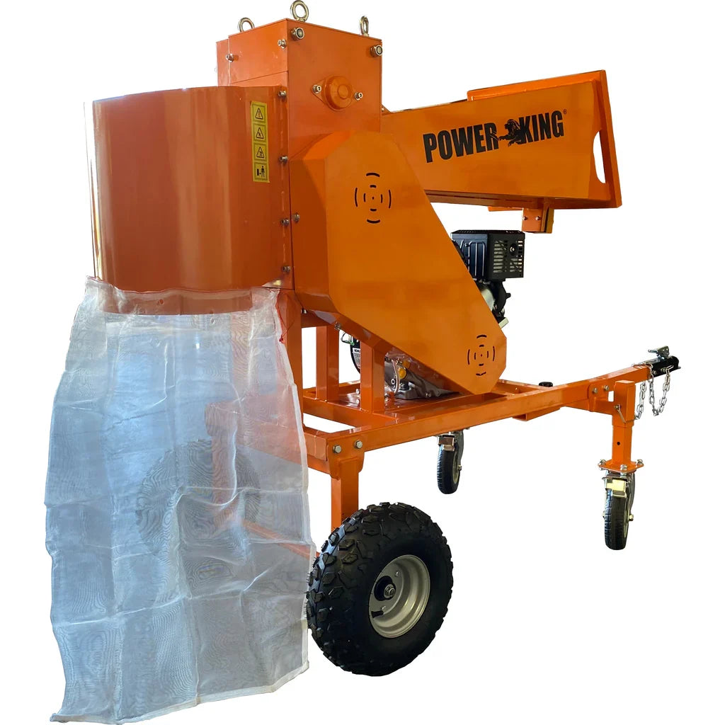 Power King Wood Branch Logger 5" with 14 HP Kohler CH440 Engine Electric Start PK0921-EH New