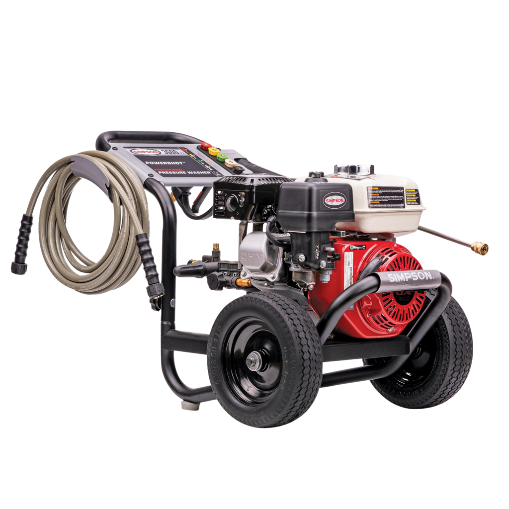 Simpson PowerShot 3600 PSI 2.5 GPM Honda GX200 PS60995 / 60996 Gas Pressure Washer CARB New