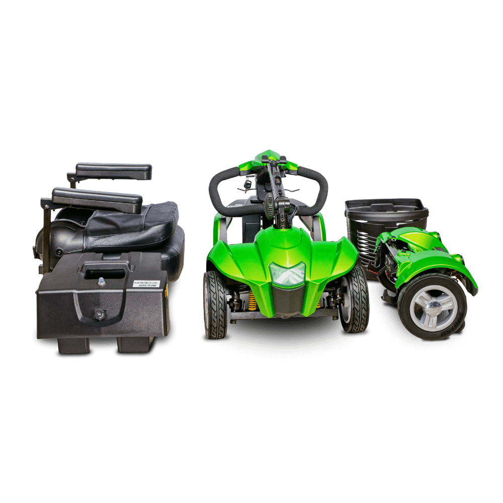 EV Rider CityCruzer Mobility Scooter Portable 4-Wheel 285 lb. Capacity 4 MPH 13 Mile Range 12Ah New